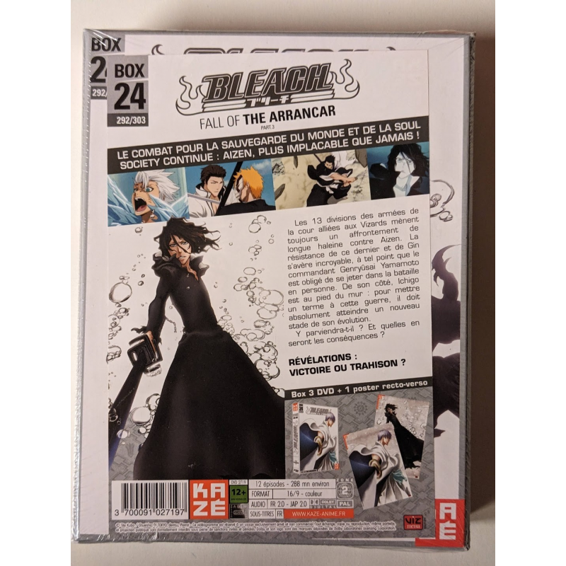 Bleach - Box 24 DVD - Fall of the Arrancar part. 3 - Kazé