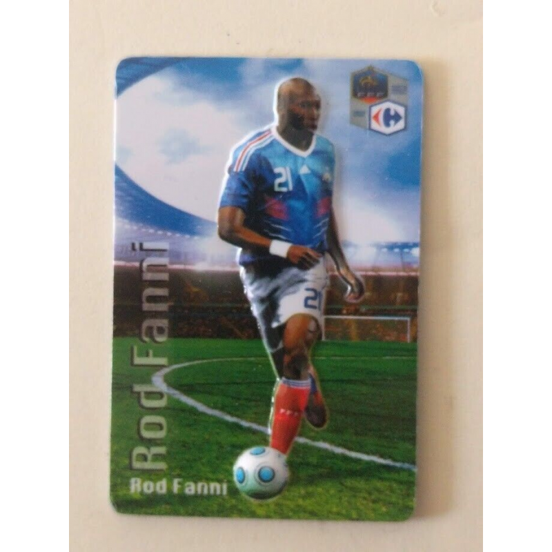 Magnet relief Rod Fanni - Équipe de France de football 2010 - Carrefour