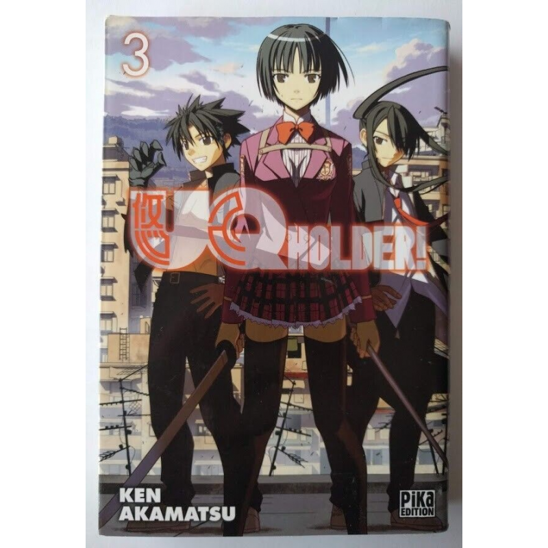 UQ Holder T. 3 - Ken Akamatsu - Pika Edition manga VF