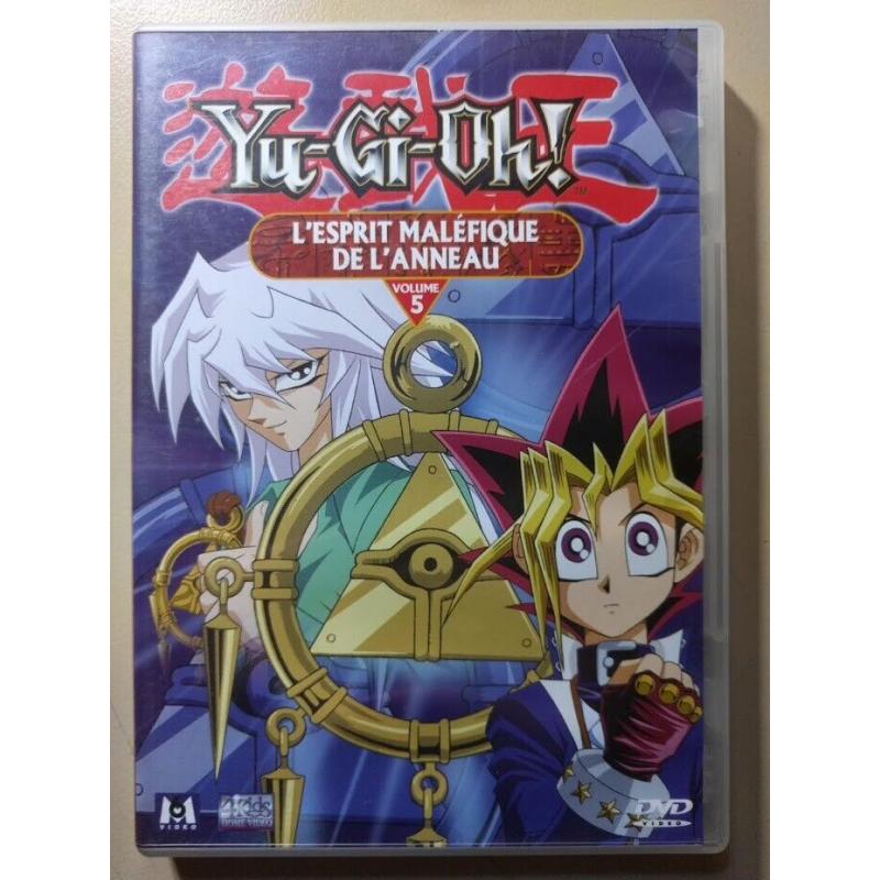 Yu-Gi-Oh! vol. 5 L'Esprit maléfique de l'anneau - DVD - M6 Vidéo - 4Kids