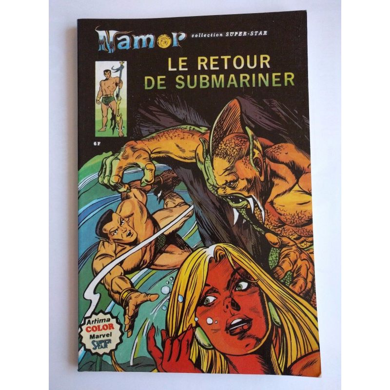Namor n°3 Le Retour de Submariner - Arédit Super-Star