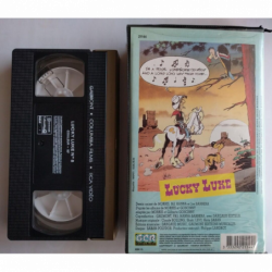 Lucky Luke vol. 8 La Diligence / Sur la Piste des Daltons - VHS SECAM