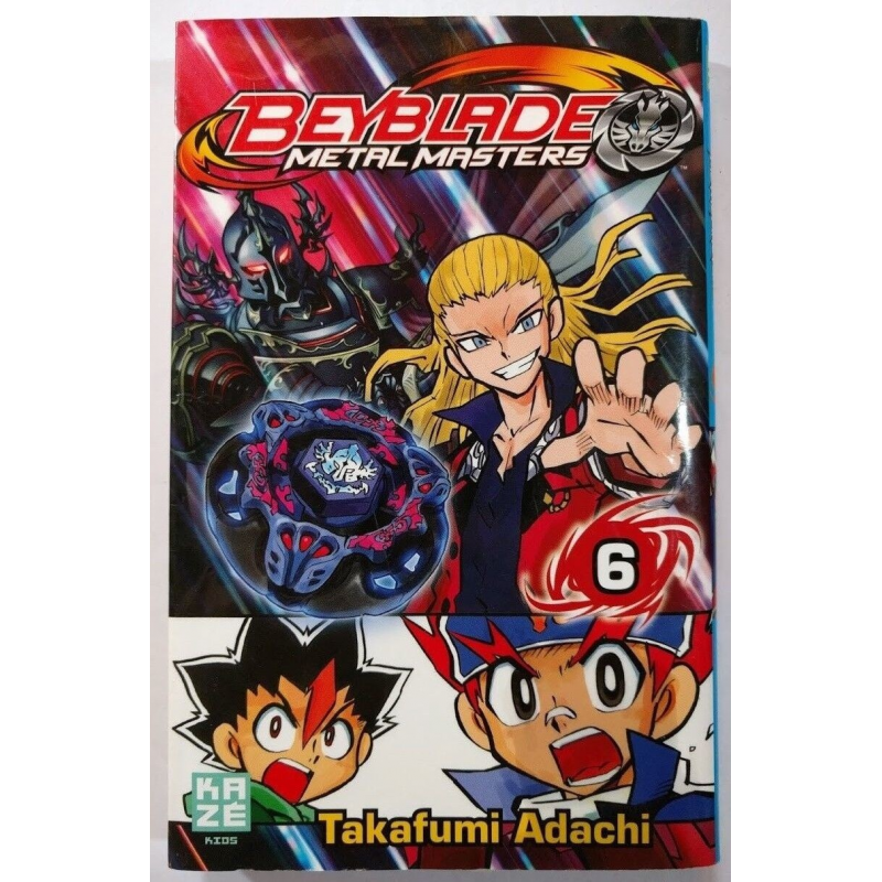 Beyblade Metal Masters T. 6 - Takafumi Adachi - Kazé Kids manga VF