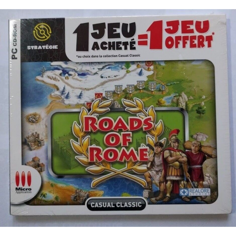 Roads of Rome - PC CD-Rom - Casual Classic Stratégie Roads of Rome - PC CD-Rom - Casual Classic Stratégie
