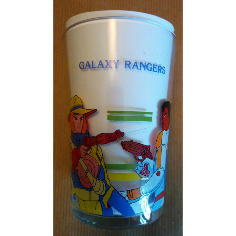 Verre à moutarde décoré Galaxy Rangers Verre à moutarde décoré Galaxy Rangers