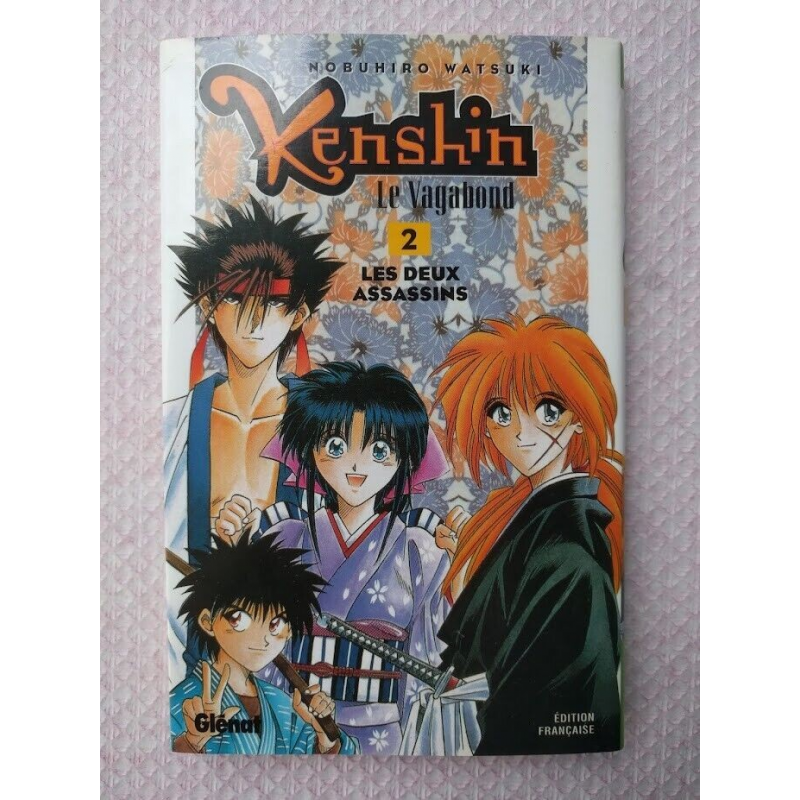 Kenshin le Vagabond T. 2 Les Deux Assassins - Nobuhiro Watsuki - manga VF Glénat
