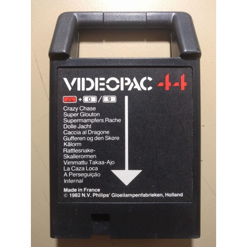 Videopac 44 Super Glouton - Crazy Chase Videopac 44 Super Glouton - Crazy Chase