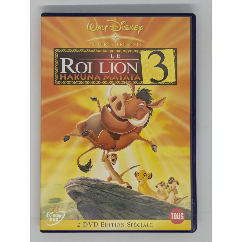 Le Roi Lion 3 : Hakuna Matata - DVD - Édition spéciale Le Roi Lion 3 : Hakuna Matata - DVD - Édition spéciale