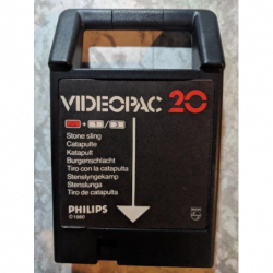 Videopac 20 Catapulte - Stone Sling - Philips