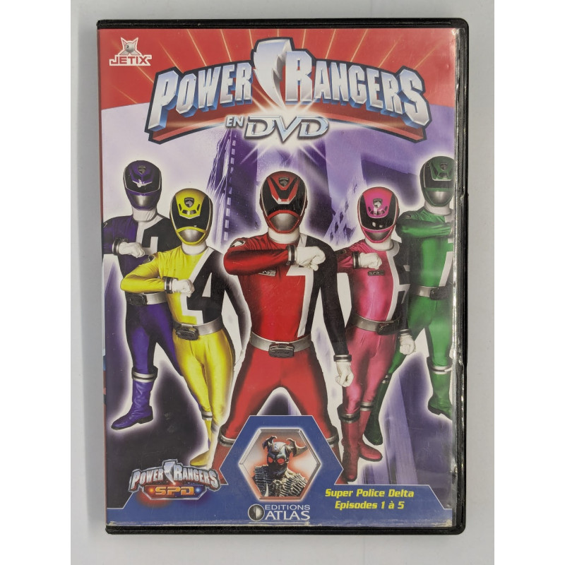Power Rangers en DVD vol. 1 Super Police Delta