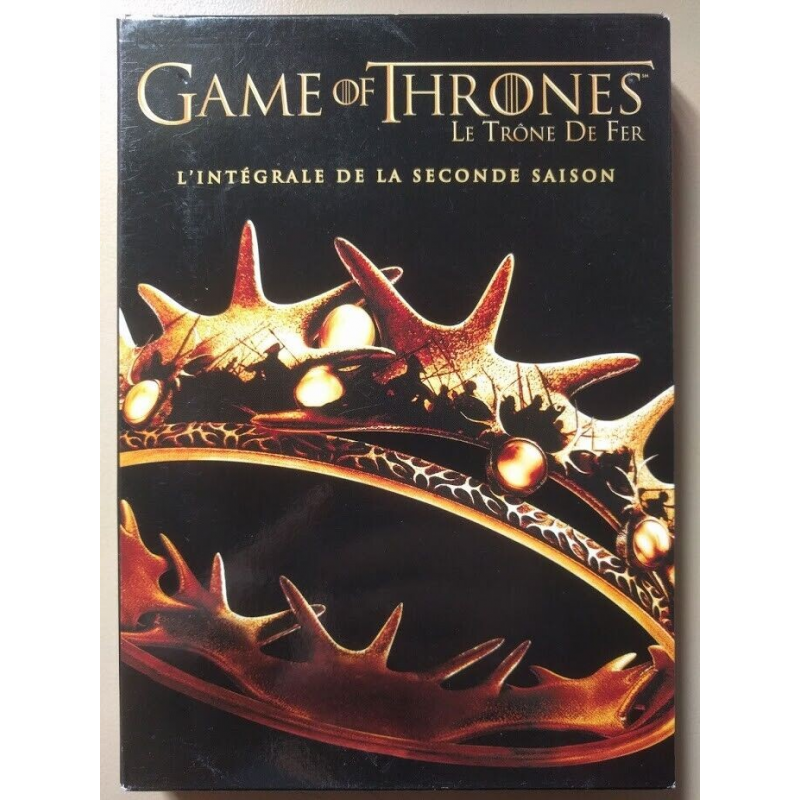 Game of Thrones - Intégrale saison 2 - DVD - Le Trône de Fer HBO Warner