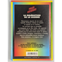 Polar Gothique : La Malédiction de la licorne - Michel Amelin