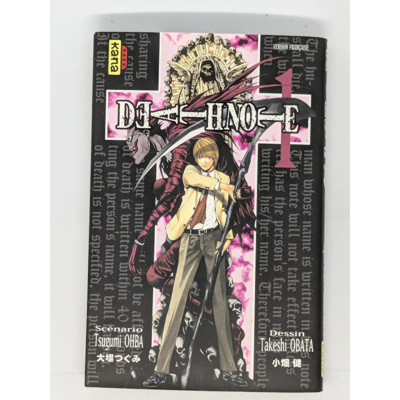 Death Note T. 1 - Tsugumi Ohba - Takeshi Obata - manga VF