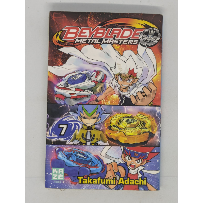 Beyblade Metal Masters T. 7 - Takafumi Adachi - manga VF