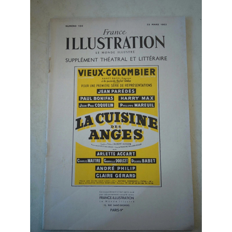 France Illustration n°103 - La Cuisine des Anges France Illustration n°103 - La Cuisine des Anges