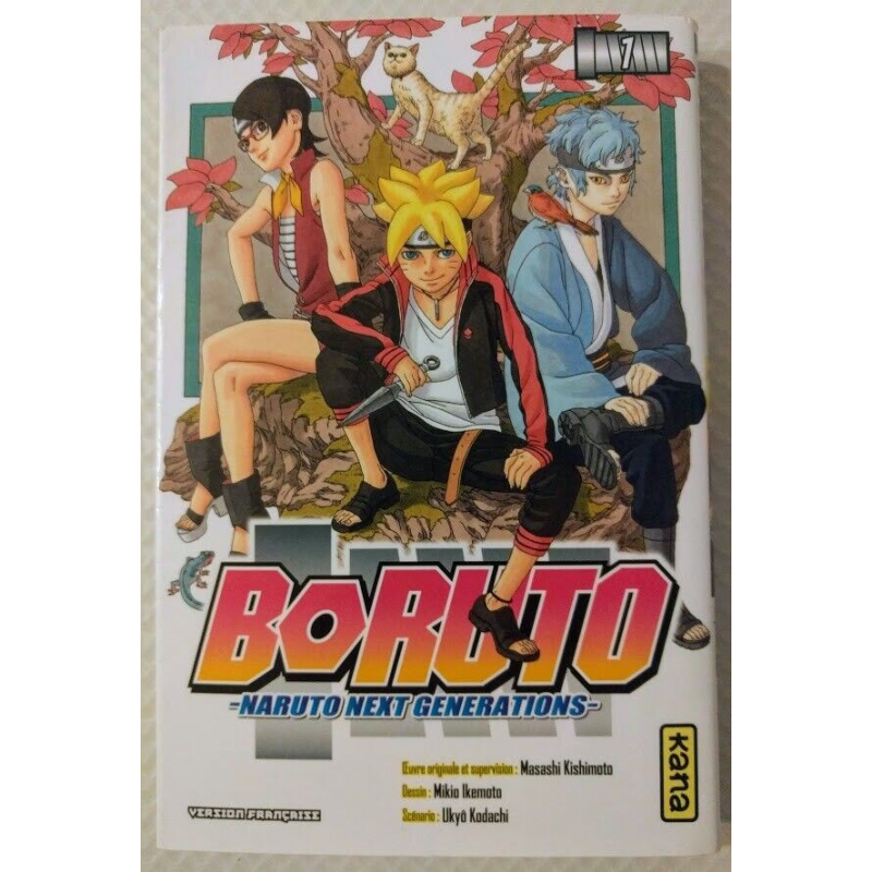 Boruto: Naruto Next Generations T. 1 - Mikio Ikemoto - Ukyô Kodachi - manga VF
