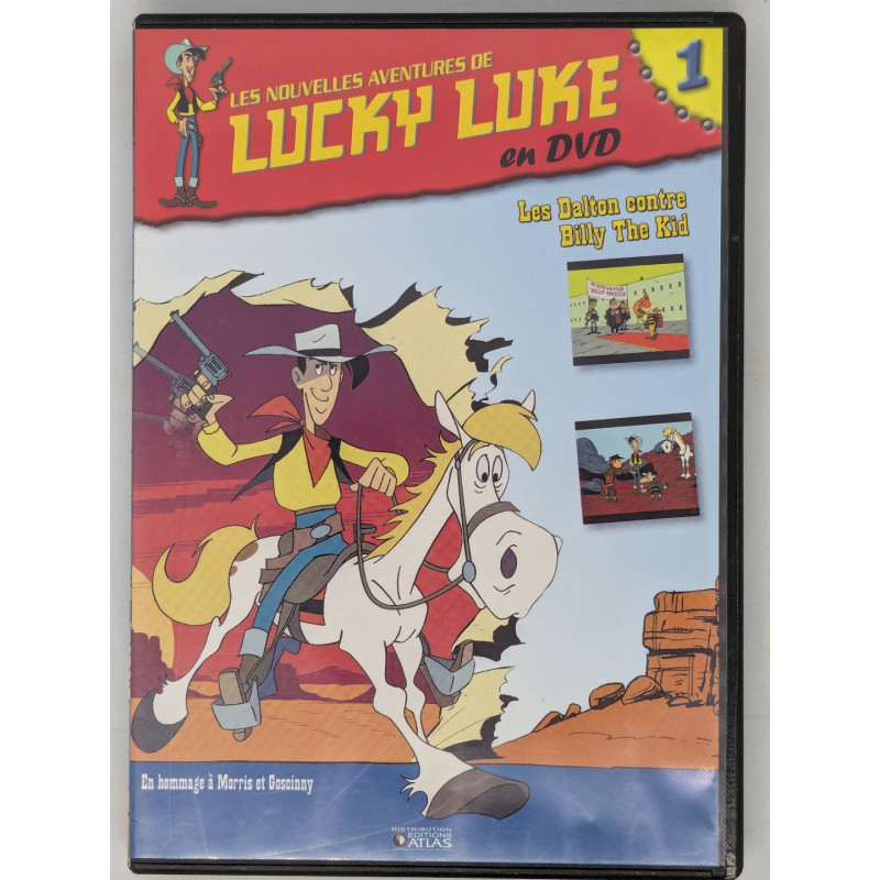 Les nouvelles aventures de Lucky Luke en DVD vol.1 Les Dalton contre Billy The Kid