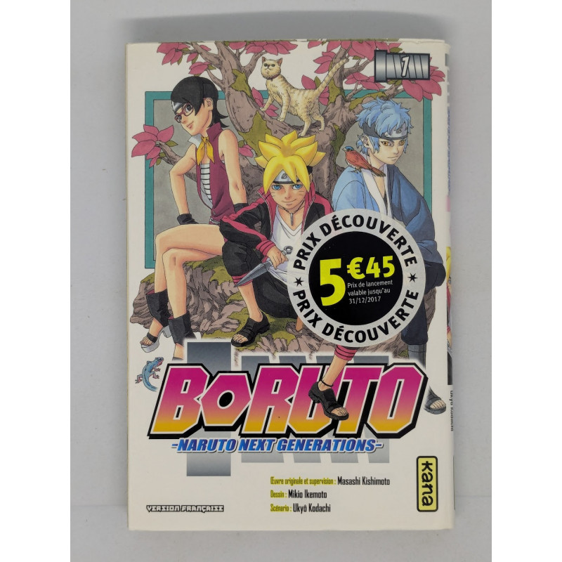 Boruto: Naruto Next Generations T. 1 - Mikio Ikemoto - Ukyô Kodachi - manga VF