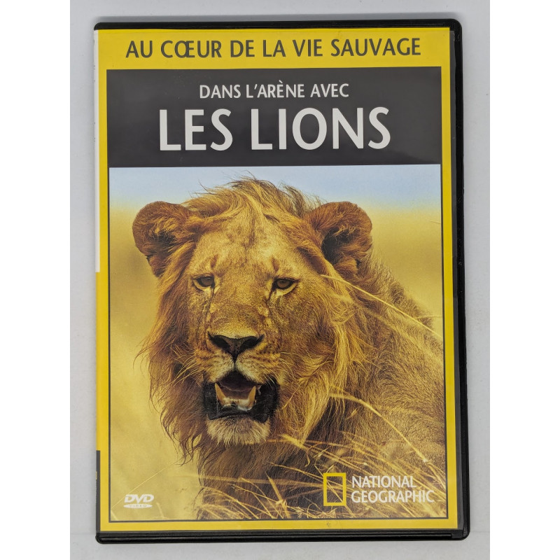 Dans l'arène avec les lions - DVD - Au cœur de la vie sauvage