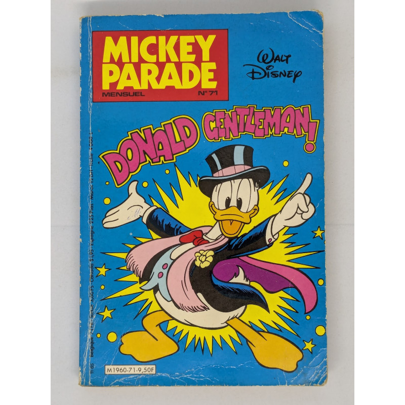 Mickey Parade n°71 Donald gentleman !