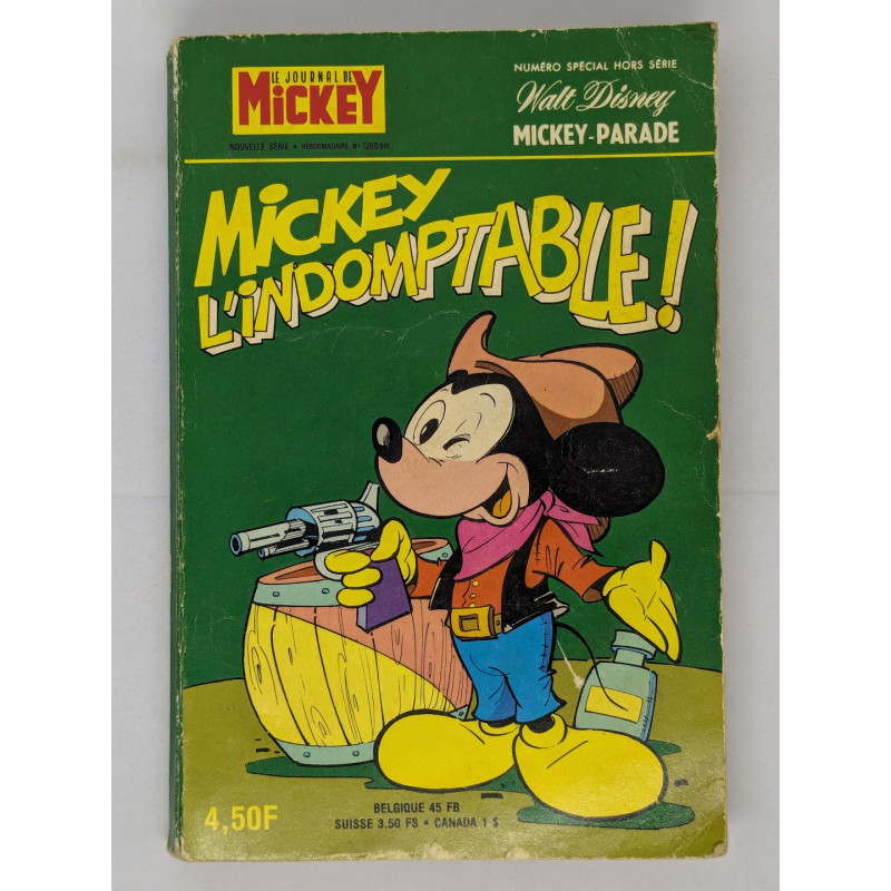 Mickey Parade - Le journal de Mickey HS n°1260 bis Mickey l'indomptable !