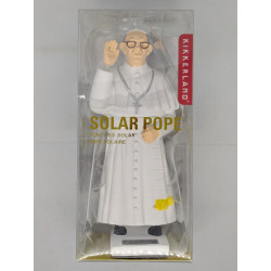 Figurine animée solaire : Solar Pope