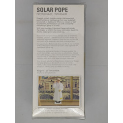 Figurine animée solaire : Solar Pope