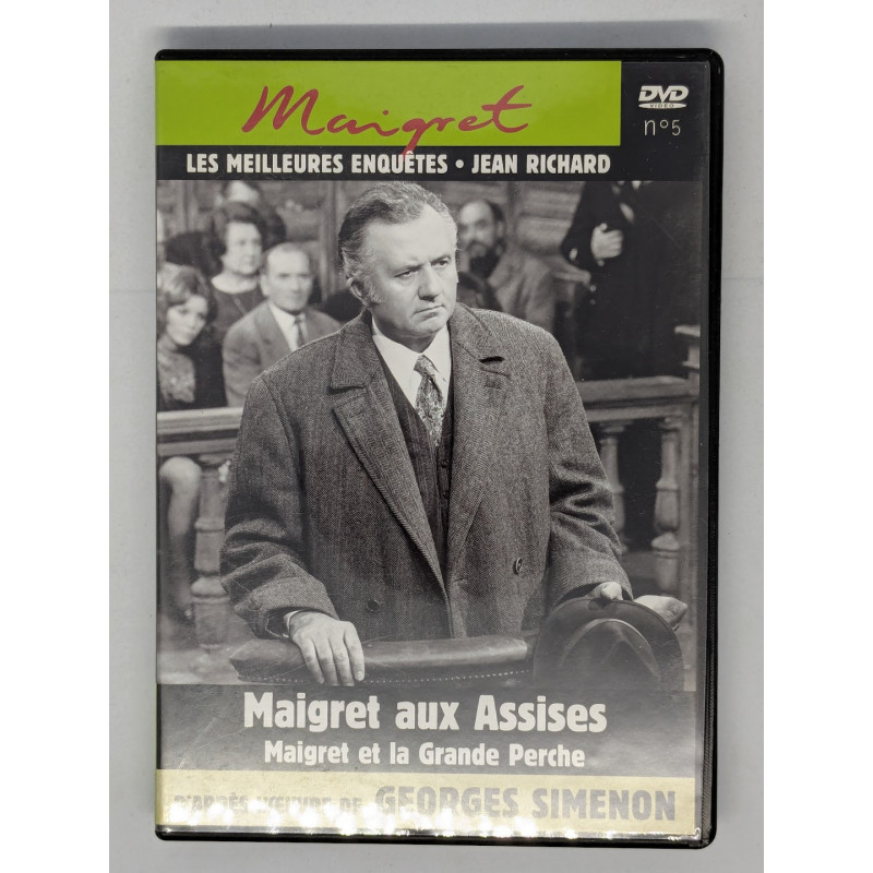 Maigret : Les Meilleures Enquêtes en DVD avec Jean Richard vol. 5