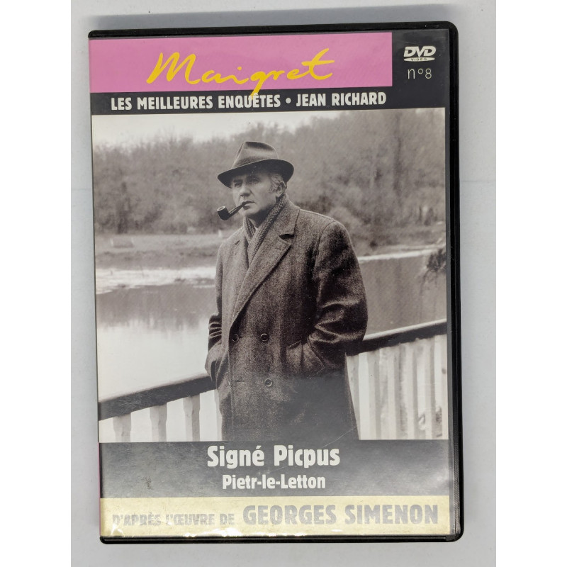 Maigret : Les Meilleures Enquêtes en DVD avec Jean Richard vol. 8