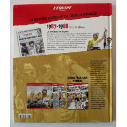 L'Equipe raconte La Grande Histoire du Tour de France T. 27 1987-1988 Le meilleur et le pire