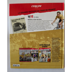 L'Equipe raconte La Grande Histoire du Tour de France T. 18 1978 : Hinault, le Tour de force