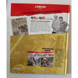 L'Equipe raconte La Grande Histoire du Tour de France T. 8 1965-1968 : Poulidor, le perdant magnifique