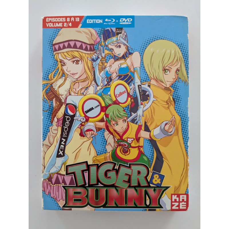 Tiger and Bunny vol. 2 - DVD - Bly-ray