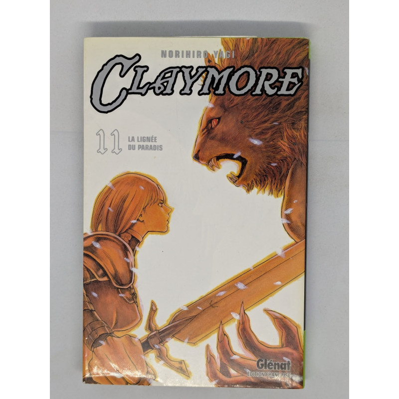Claymore T. 11 La lignée du paradis - Norihiro Yagi - manga VF