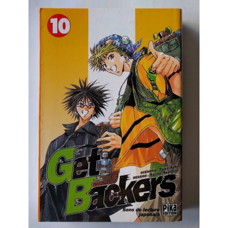 Get Backers 10 - Yûya Aoki Rando Ayamine - Pika Edition manga VF