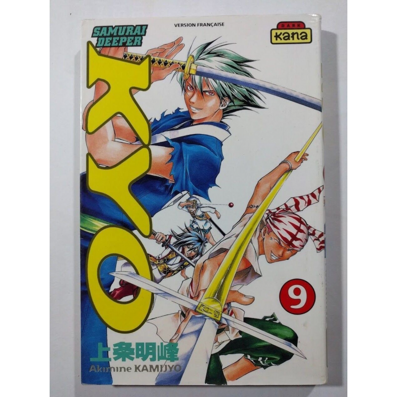 Samurai Deeper Kyo T. 9 - Kamijyo Akimine - manga VF Kana Dark