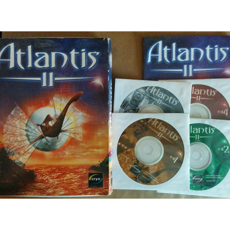 Atlantis II - PC CD-Rom Big Box - Cryo